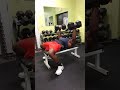 85 dumbbell flys (chest)