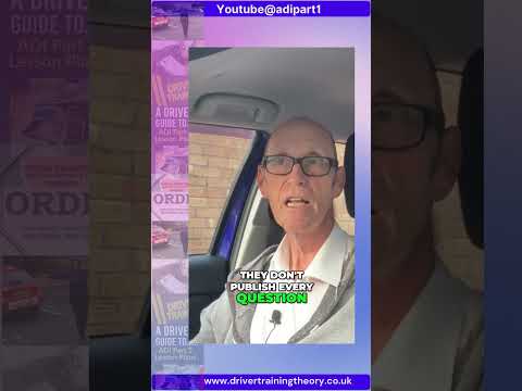 WHY CAN'T I Pass the ADI PART 1 Theory Test? - The answer may surprise you