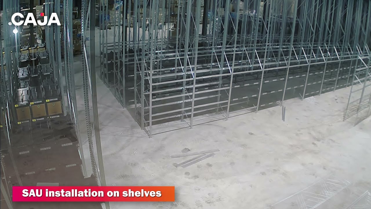 Caja Robotics' fast installation process