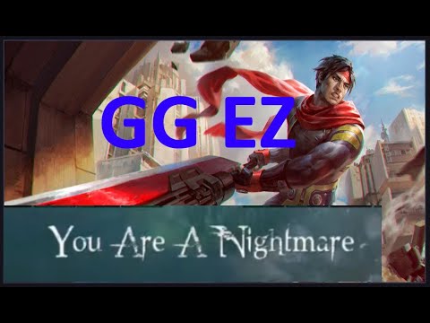 YOU ARE A NIGHTMARE! Tank Leo OP! Vainglory 5v5