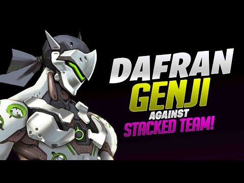 Dafran Genji Against A Stacked Team! - Overwatch