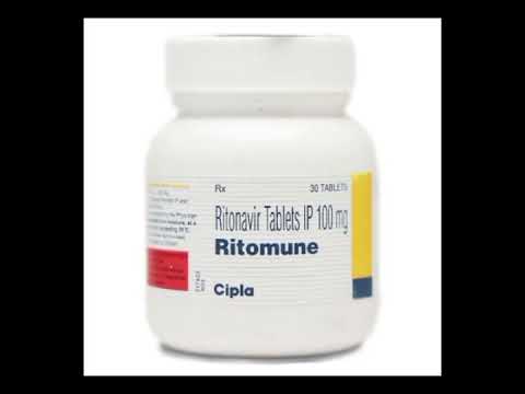 Ritonavir Tablets Ip 100 Mg