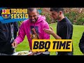 TEAM BARBECUE + ARAUJO SHOWS HIS ART TAKING FREE KICK ⚽ ?