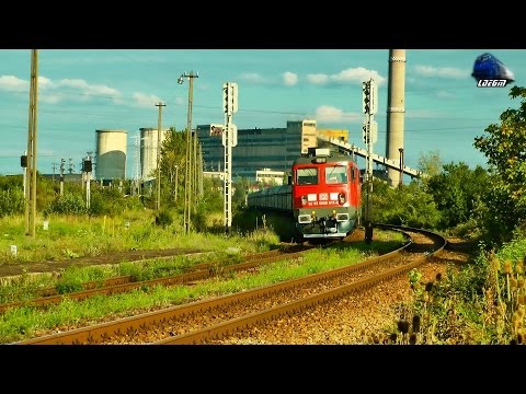 Trafic Feroviar in Oradea Est Triaj - Rail Traffic in Oradea Est Shunting Yard - 25 August 2014