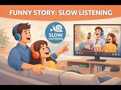 Learn English with a Funny Story: The Wrong Movie ๐ฌ๐ฟ (Slow Listening)