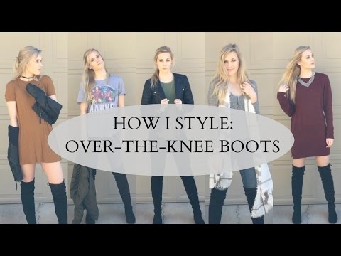 HOW I STYLE: OVER-THE-KNEE BOOTS // Outfit ideas for day and night