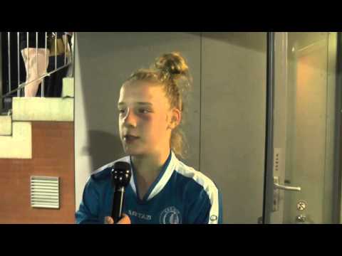 Elena Dhont na KAA Gent Ladies - RSC Anderlecht op 06.05.2016