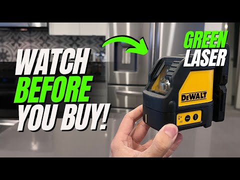 FULL REVIEW of the DEWALT Green LASER level laser!