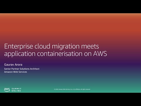 Enterprise Cloud Migration Meets Application Containerization - Level 300 (United States)