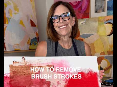 How to get rid of brush strokes (Tutorial)