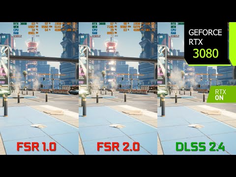 Cyberpunk 2077 mod enhances GPU visuals using AMD FSR 2.0