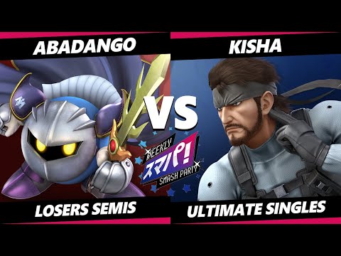 Sumapa 81 Losers Semis - Kisha (Snake) Vs. Aabadango (Meta Knight, Game & Watch) SSBU Ultimate