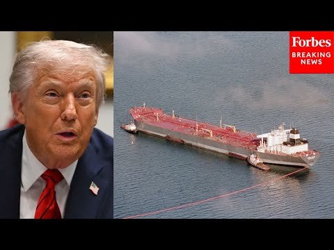 Video | Trump Asked Where Seized Tanker Is Going—Then He Tells Reporters To 'Get A Helicopter &amp; Follow' It