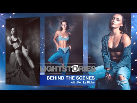 Beauty Photoshoot Behind The Scenes with Peri Le Riche