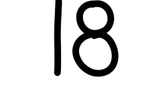 number recognition 1 30 two seconds per slide