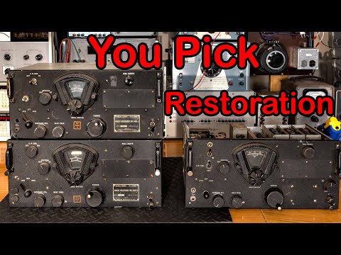 Restoration Warplane Radio Receiver BC-348