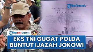 Purnawirawan TNI Gugat Polda Metro Jaya Buntut Kasus Ijazah Jokowi, Dinilai Lalai & Tak Profesional