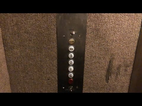 AWESOME Montgomery Hydraulic Elevator @ 1033 Downing - Denver, CO.