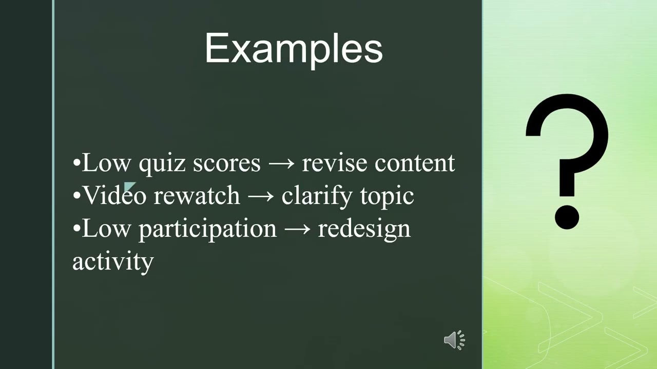 Designing for Continuous Course Improvement