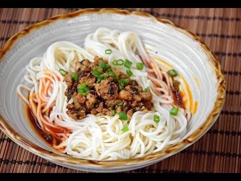 Dan Dan Noodles - How to Make Authentic, Street Food style Dandan Noodles (担担面)