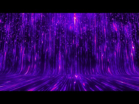 Purple Particle Rain Led Light wall VJ Loop motion background, Video background Loops, Donivisuals