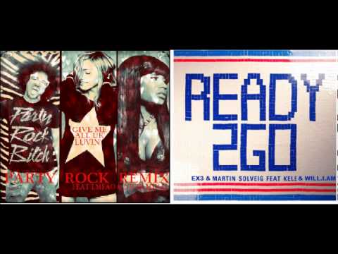 GIVE ME ALL YOUR LUVIN' LMFAO REMIX FEAT MARTIN SOLVEIG, EX3 & WILL.I.AM