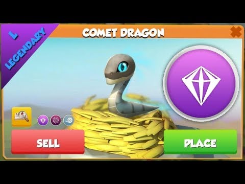 Legendary COMET DRAGON HATCHING! 2 Comet Dragons!  - Dragon Mania Legends #555