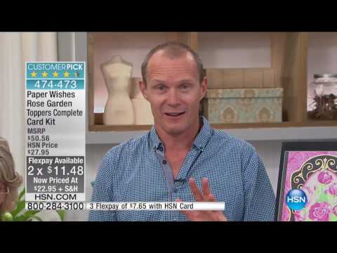 HSN | Card Making Tools & Supplies 10.05.2016 - 06 AM