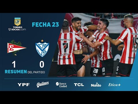 #TorneoSocios | Fecha 23 | resumen de Estudiantes - Vélez