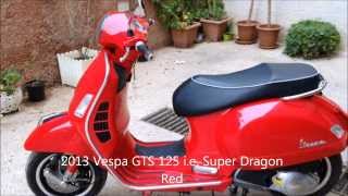 2013 Vespa GTS Super 125 IE Walk Around (Review)
