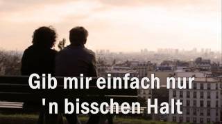 Silbermond _ irgendwas das bleibt (karaoké) mit französische übersetzung