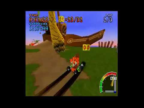 [TAS] Crash Cove 16'24 (Relic Race) [2016] By Zord