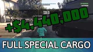 Gta 5 Online | Sell Full Large Special Cargo Warehouse $4.44M (111 Crates)