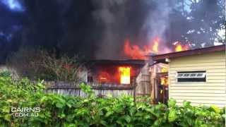 preview picture of video 'House fire in Freshwater, Qld'