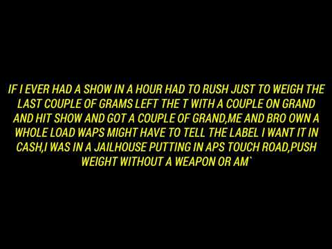 SLIM & HEADIE ONE - TOURING LYRICS