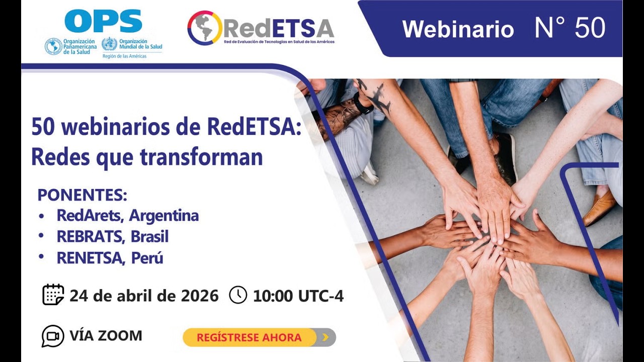 50 RedETSA Webinars: Networks that Transform
