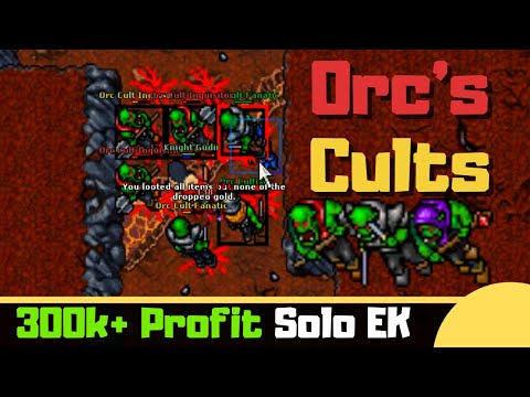 Orc's Cult of Edron [Where to Hunt Solo EK 130+]