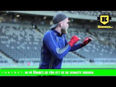 Alexander Gustafsson and Anthony Johnson open workout