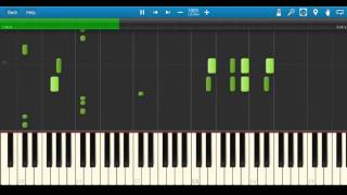 Zedd - Addicted To A Memory feat. Bahari - Synthesia Piano Tutorial