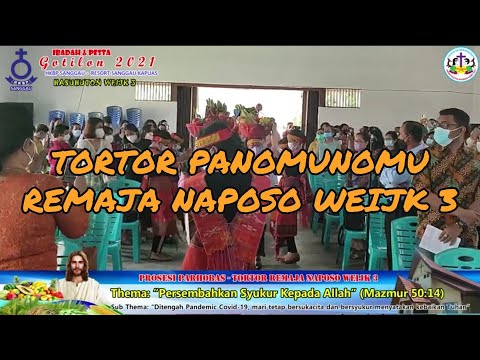 Pesta Gotilon 2021 (Weijk 3) - Tortor Panomunomu (Remaja-Naposo)