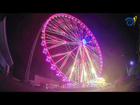 KMG Rides - WHL70 Ferris Wheel - Smakenrad Wheel of Taste - Timelapse 2022