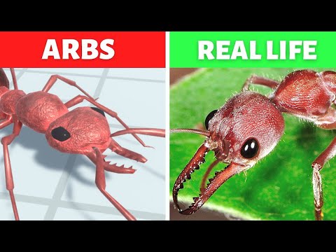 Giant Invertebrates Units vs Real Life - ARBS in Real Life | Animal Revolt Battle Simulator