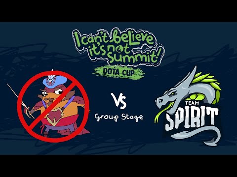 NoPango vs Team Spirit Game 1 - I Can't Believe It's Not Summit! - Group Stage