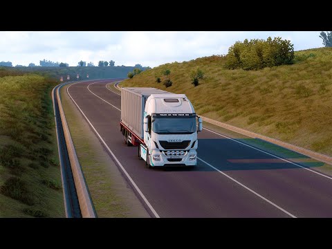 ETS2 | Iveco Stralis Hi Way - Truck Batteries Delivery Part 4