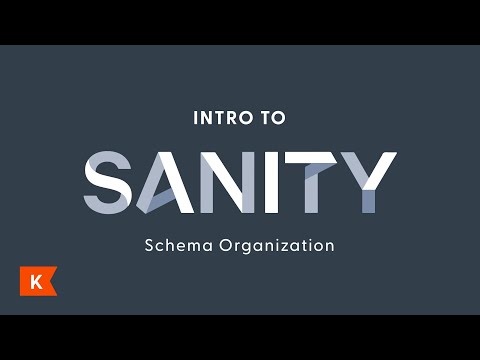 Schema Organization | Gatsby and Sanity 03