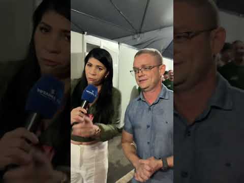 Entrevista com o Prefeito Chiquinho Rufino na Paixão de Cristo 2026 em Mucajaí