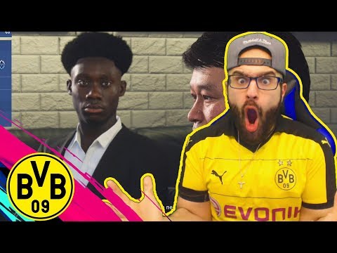 OMG YES! YEAR 17 YEAR OLD STAR SIGNED!! FIFA 19 DORTMUND Career mode #03