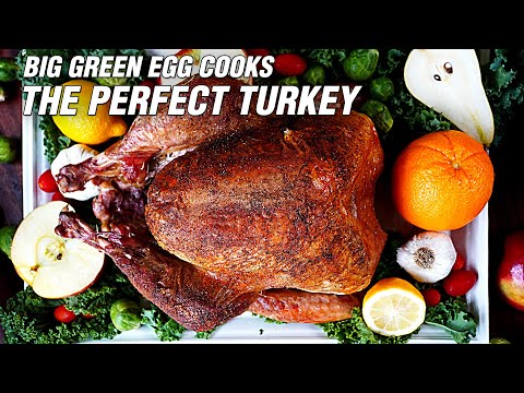 How to Cook a Perfect Turkey in a Big Green Egg |...