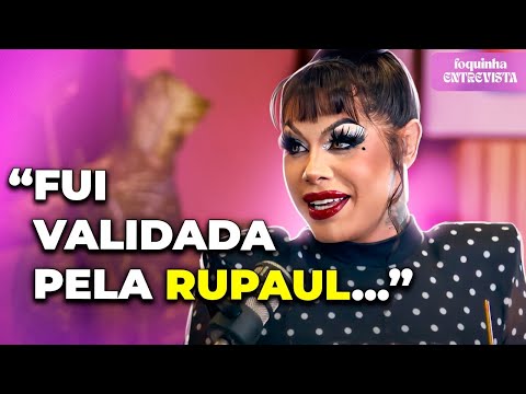 GRAG QUEEN REVELA BASTIDORES DE DRAG RACE BRASIL | Foquinha