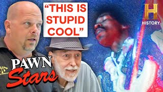 AMAZING VALUE for Jimi Hendrix Collectibles | Pawn Stars